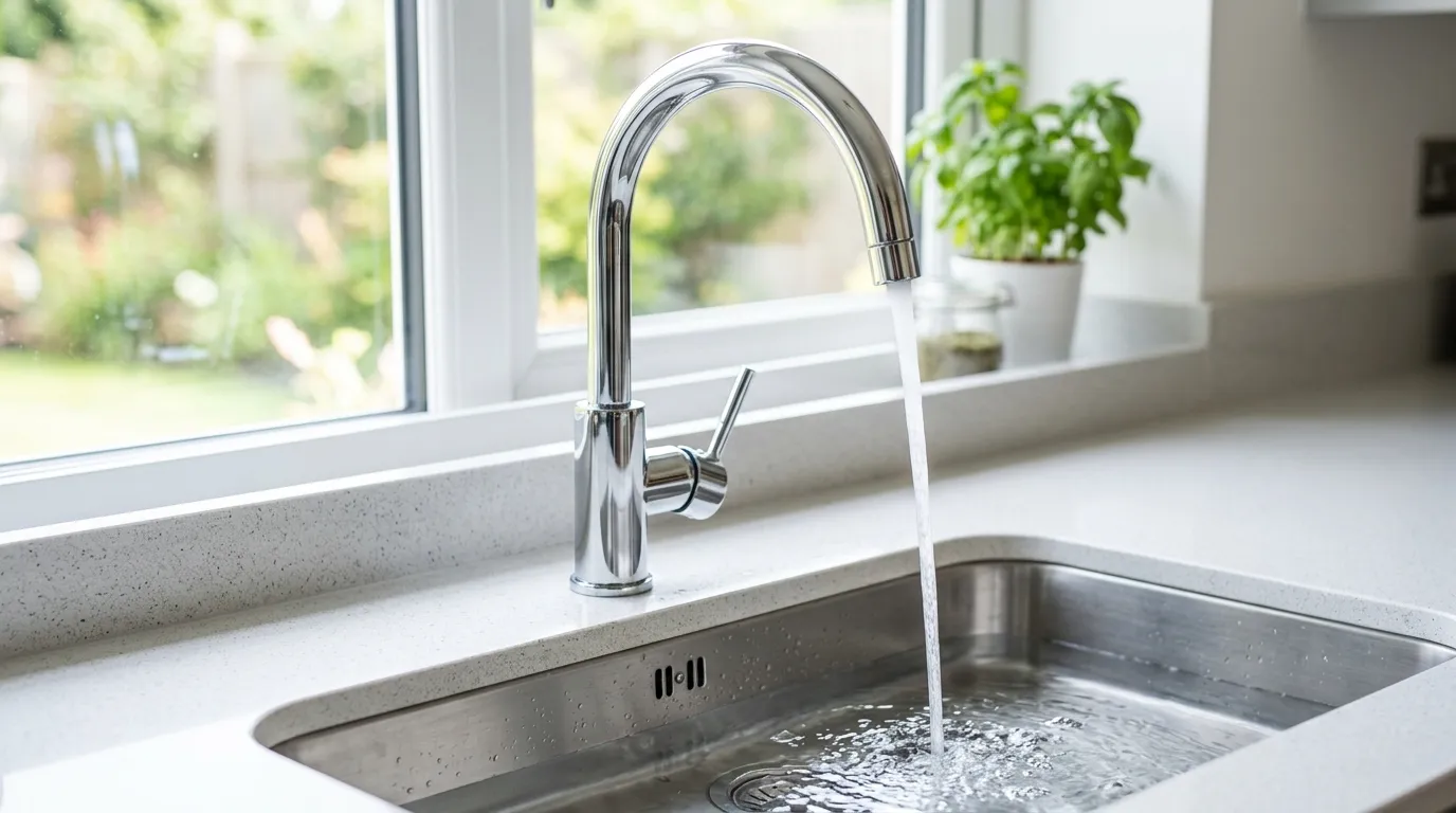 Local Plumbing Master Pros same day plumber fixing a faucet in Carson, WA